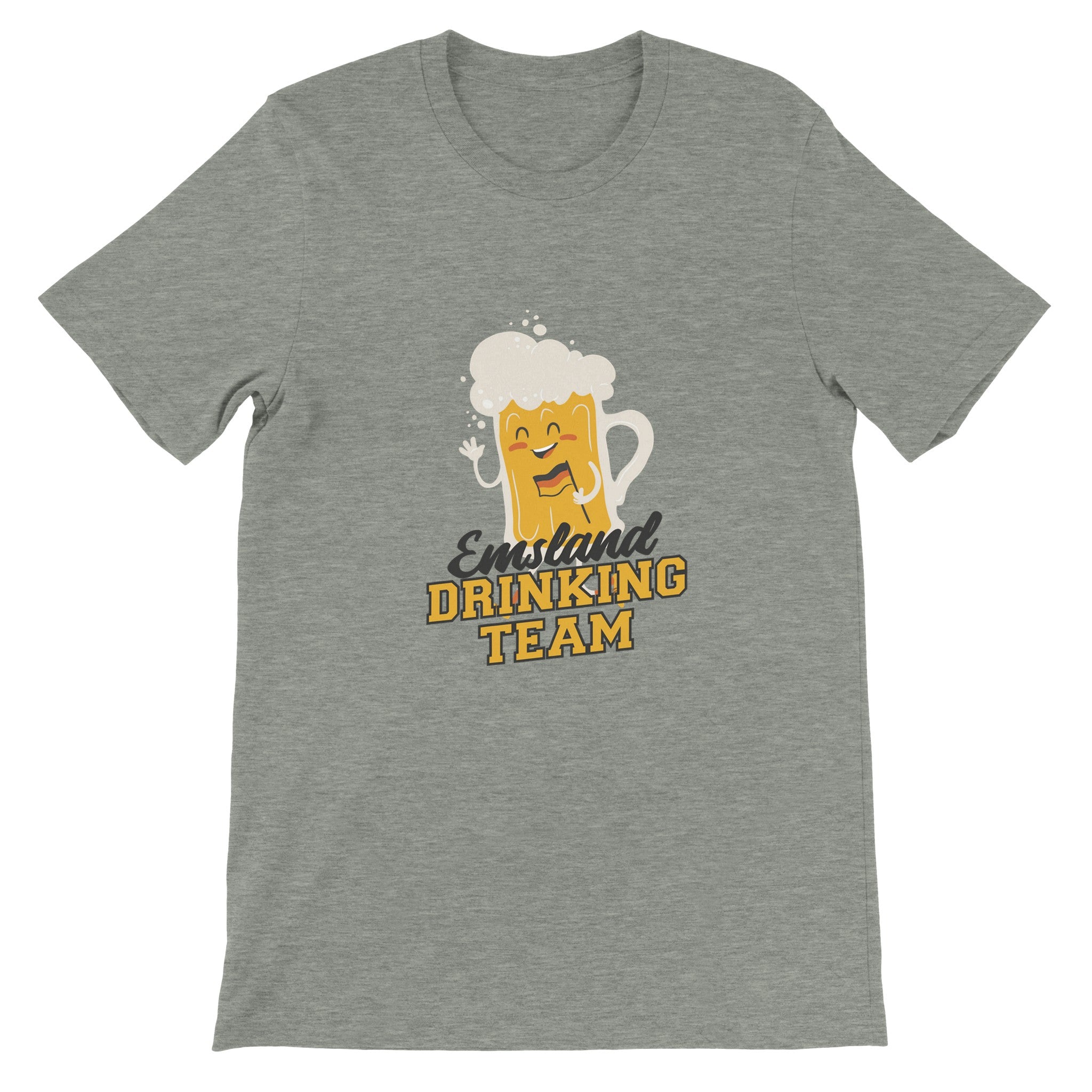 Emsland Drinking Team - Premium Unisex Crewneck T-shirt